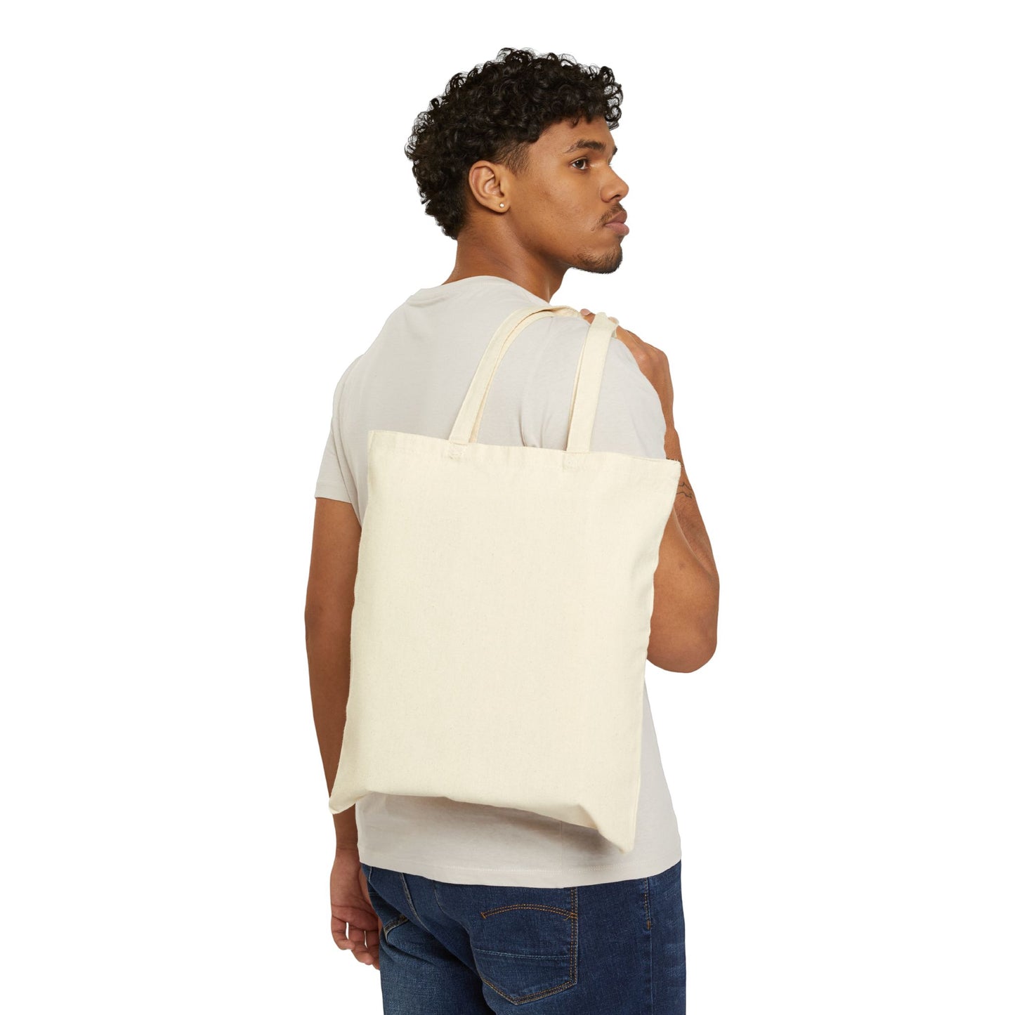 Tipsy Pelican Tavern Cotton Canvas Tote Bag