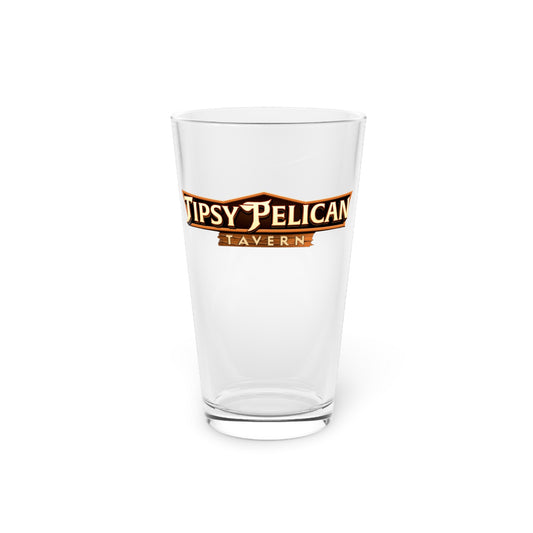 Tipsy Pelican Tavern Pint Glass