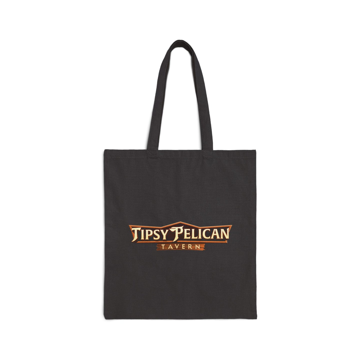 Tipsy Pelican Tavern Cotton Canvas Tote Bag
