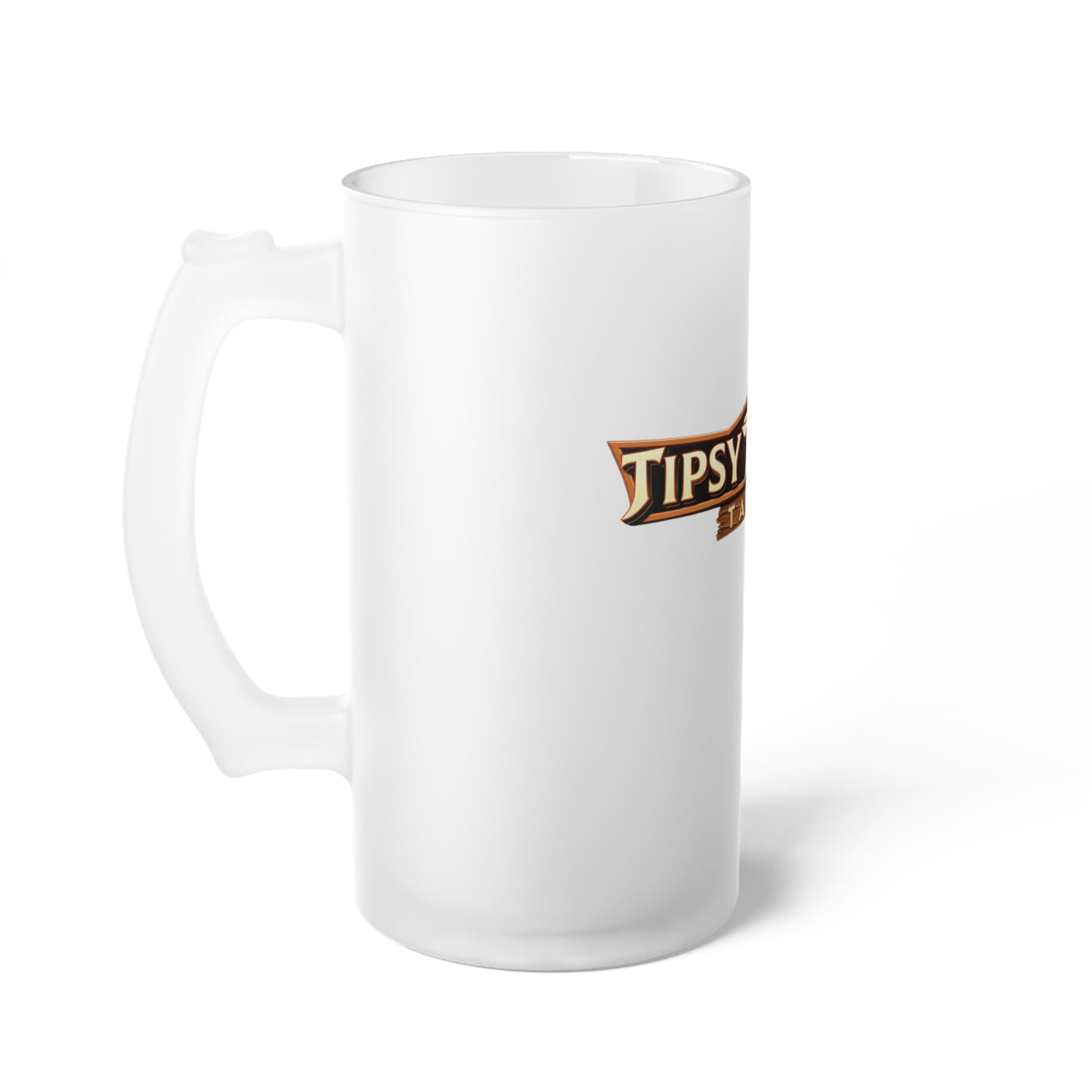 Tipsy Pelican Tavern Frosted Glass Beer Mug